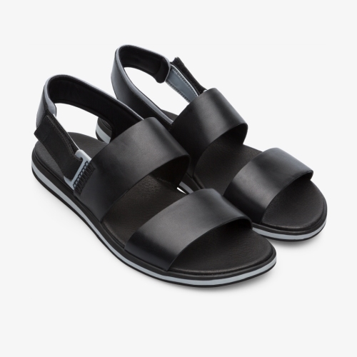 Camper Spray Mens Sandals US-15921 Black / Light Grey Discount